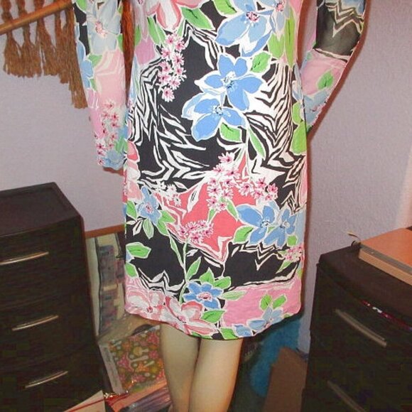 Ibkul Amelia Long Sleeve Dress Size S Cooling Stretch UPF Outdoor Golf Beach - Picture 9 of 10